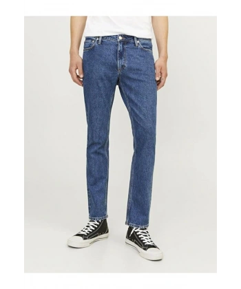 Jack & Jones Erkek Mavi Jean Pantolon