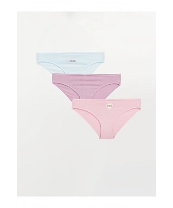 LC Waikiki Baskılı Bikini Külot 3lü Paket