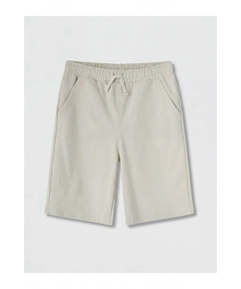LC Waikiki Beli Lastikli Basic Erkek Çocuk Şort