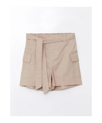 LC Waikiki Beli Lastikli Kız Çocuk Şort
