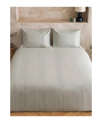 LC Waikiki Çizgili Çift Kişilik Nevresim Seti