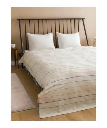 Lc Waikiki Çizgili Pike Örtüsü