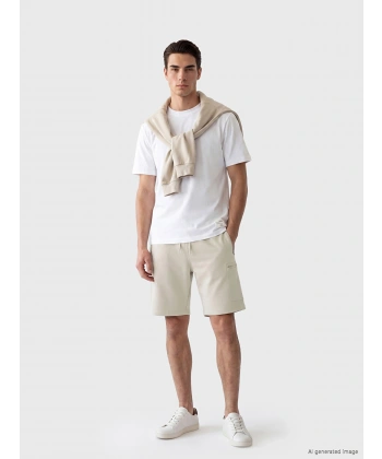 LC Waikiki Classic Bej Regular Fit Erkek Kargo Şort