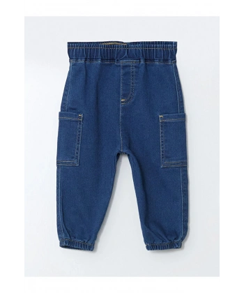 LC Waikiki Erkek Çocuk Beli Lastikli Basic Jean Pantolon