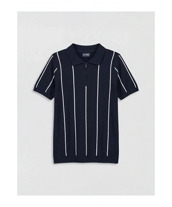 LC Waikiki Erkek Çocuk Polo Yaka Triko Kazak