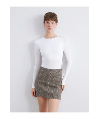LC Waikiki Kadın Bisiklet Yaka Body