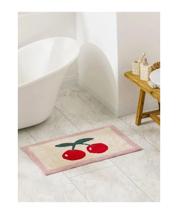 LC Waikiki Karışık Kiraz Baskılı Banyo Paspası