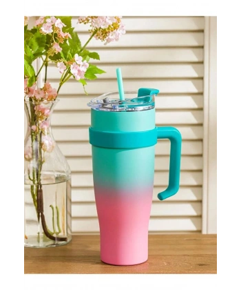 LC Waikiki Karışık Pipetli Matara Bardak