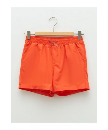 LC Waikiki Kız Çocuk Beli Lastikli Basic Poplin Şort