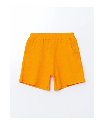 LC Waikiki Kız Çocuk Beli Lastikli Şort