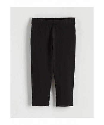 LC Waikiki Kız Çocuk Siyah Basic Tayt