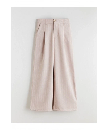 LC Waikiki Wideleg Pileli Kız Çocuk Pantolon