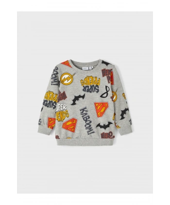 NAME IT Şardonlu Erkek Çocuk Sweatshirt
