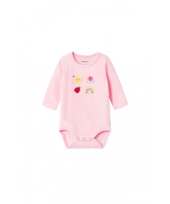 NAME IT Kız Bebek Uğur Böceği Desenli Body
