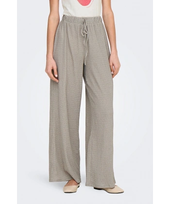 ONLY Onlagnes Regular Fit Yüksek Bel Geniş Paça Pantolon
