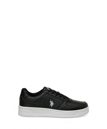 U.S. Polo Assn. Erkek Siyah Sneaker