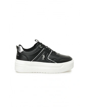 U.S. Polo Assn. Kadın Siyah Sneaker
