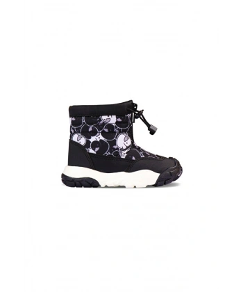 VİCCO Çocuk Melon Kürklü Unisex Siyah Bot