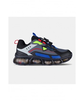 Vicco Filet Spor Ayakkabı Çocuk Siyah