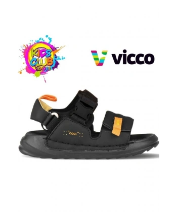 Vicco Ortopedik Çocuk Sandalet Siyah