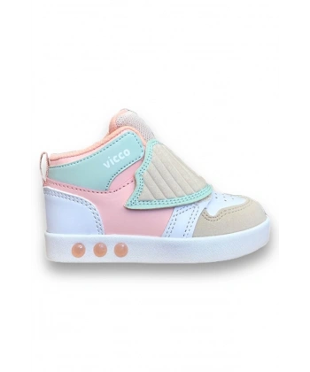 Vicco Pembe Işıklı Sneakers