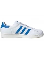 Adidas Superstar Beyaz / Mavi Unisex Spor Ayakkabı