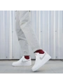Nike Air Force 1 07 Beyaz Triple Swoosh Kadın Spor Ayakkabı