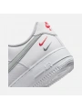 Nike Air Force 1 07 Beyaz Triple Swoosh Kadın Spor Ayakkabı