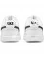 Nike Court Vision Low Next Nature Unisex Spor Ayakkabı - Beyaz / Siyah