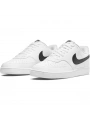 Nike Court Vision Low Next Nature Unisex Spor Ayakkabı - Beyaz / Siyah