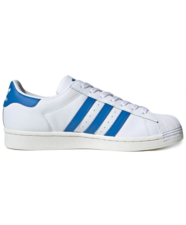 Adidas Superstar Beyaz / Mavi Unisex Spor Ayakkabı