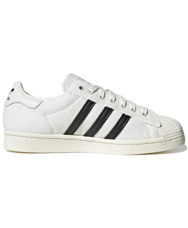 Adidas Superstar Keten Cloud White Black Unisex Spor Ayakkabı