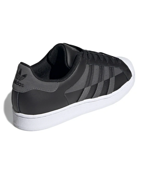Adidas Superstar Siyah/Beyaz/Gri Unisex Spor Ayakkabı ( Reflektörlü )