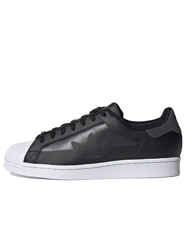 Adidas Superstar Siyah / Gri Kadın Spor Ayakkabı ( Reflektörlü )