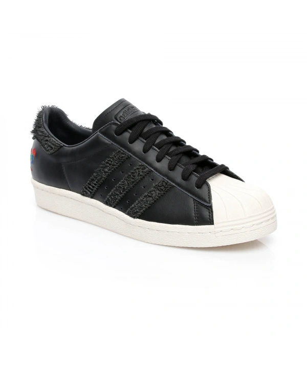 Adidas Superstar Siyah Horoz Nakışlı Kadın Spor Ayakkabı