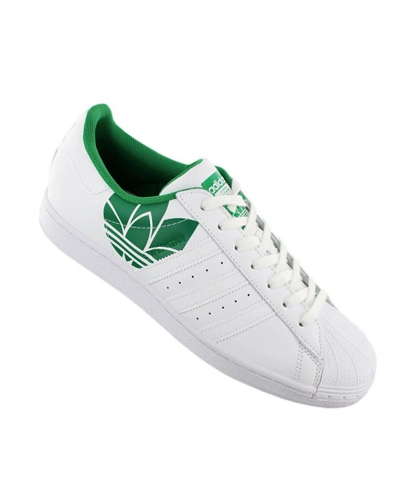 Adidas Superstar Trefoil Baskılı - Yeşil  Unisex Spor Ayakkabı