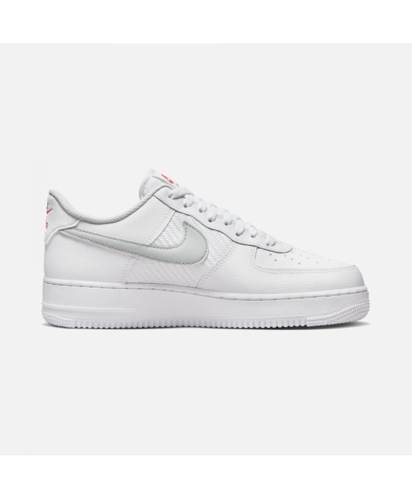 Nike Air Force 1 07 Beyaz Triple Swoosh Kadın Spor Ayakkabı