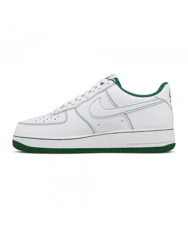Nike Air Force 1 ’07 Contrast Stitch White Pine Green Unisex Spor Ayakkabı