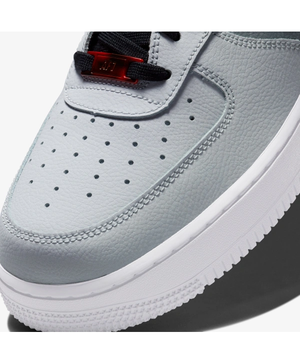 Nike Air Force 1 07 Lv8 Kadın Siyah/Gri/Gümüş Spor Ayakkabı