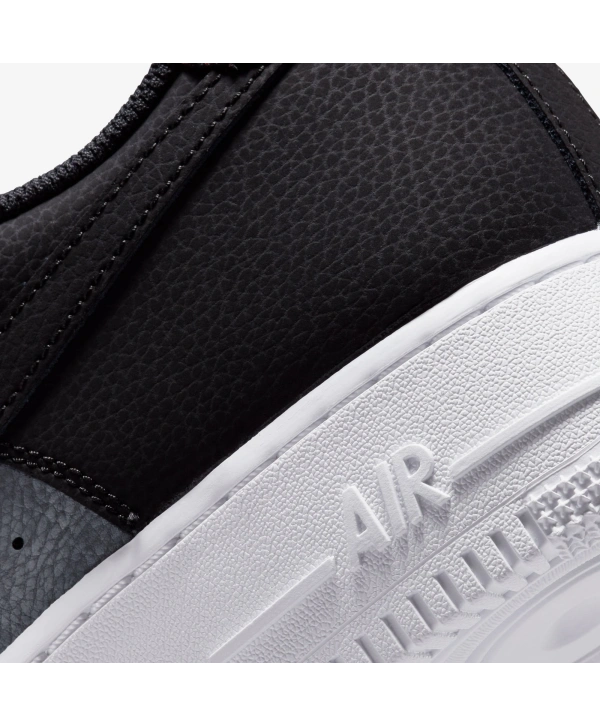 Nike Air Force 1 07 Lv8 Kadın Siyah/Gri/Gümüş Spor Ayakkabı