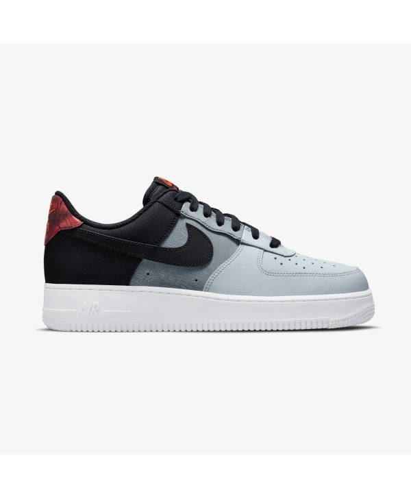 Nike Air Force 1 07 Lv8 Kadın Siyah/Gri/Gümüş Spor Ayakkabı