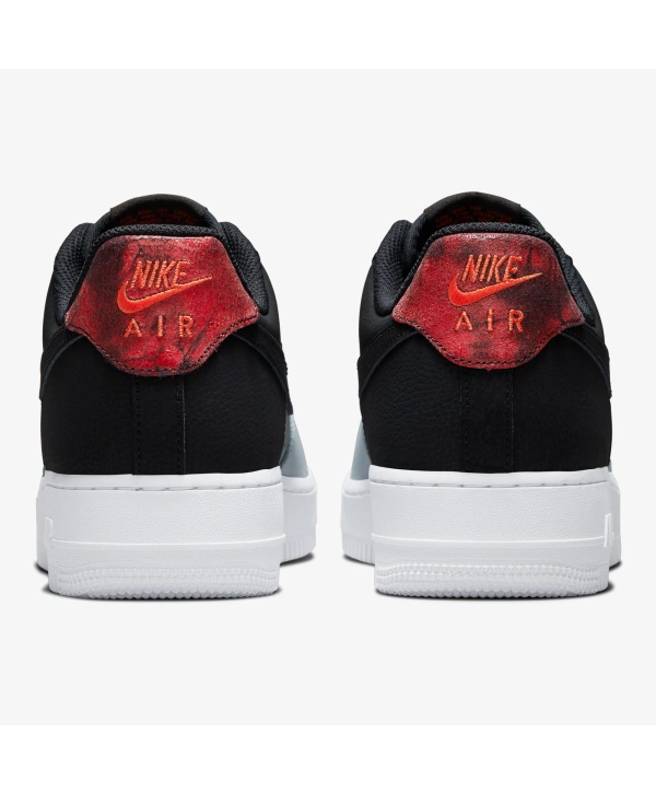 Nike Air Force 1 07 Lv8 Kadın Siyah/Gri/Gümüş Spor Ayakkabı