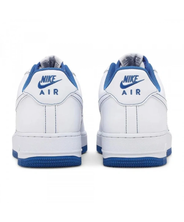 Nike Air Force 1 07 Stitch White Game Royal Spor Ayakkabı
