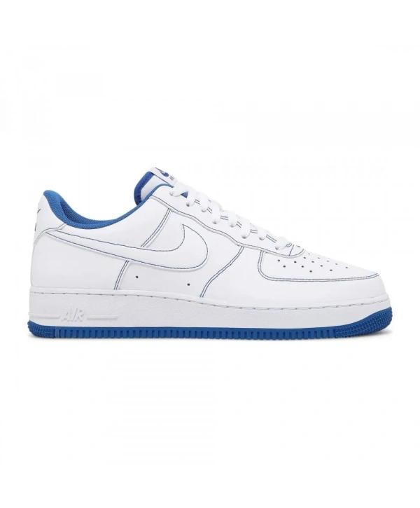 Nike Air Force 1 07 Stitch White Game Royal Spor Ayakkabı