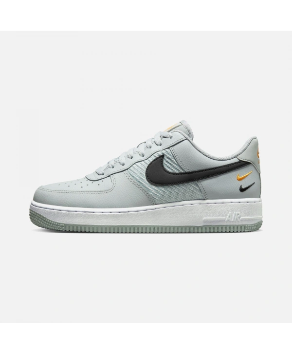 Nike Air Force 1 07 Triple Swoosh Gri Unisex Spor Ayakkabı