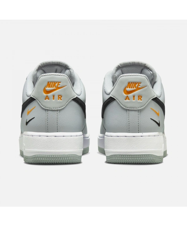 Nike Air Force 1 07 Triple Swoosh Gri Unisex Spor Ayakkabı