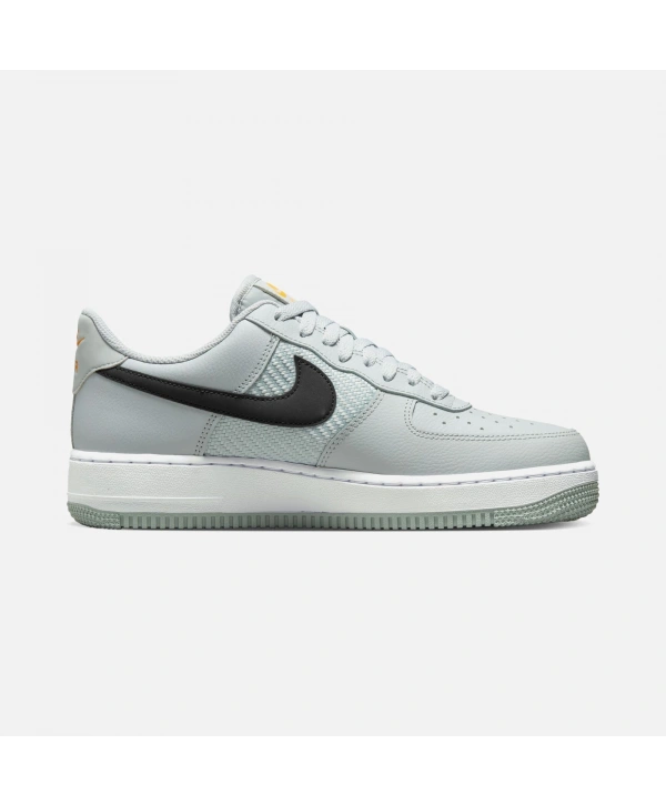 Nike Air Force 1 07 Triple Swoosh Gri Unisex Spor Ayakkabı