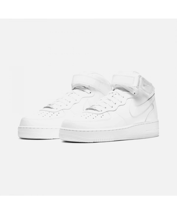 Nike Air Force 1 Mid 07 Unisex Spor Ayakkabı - Beyaz