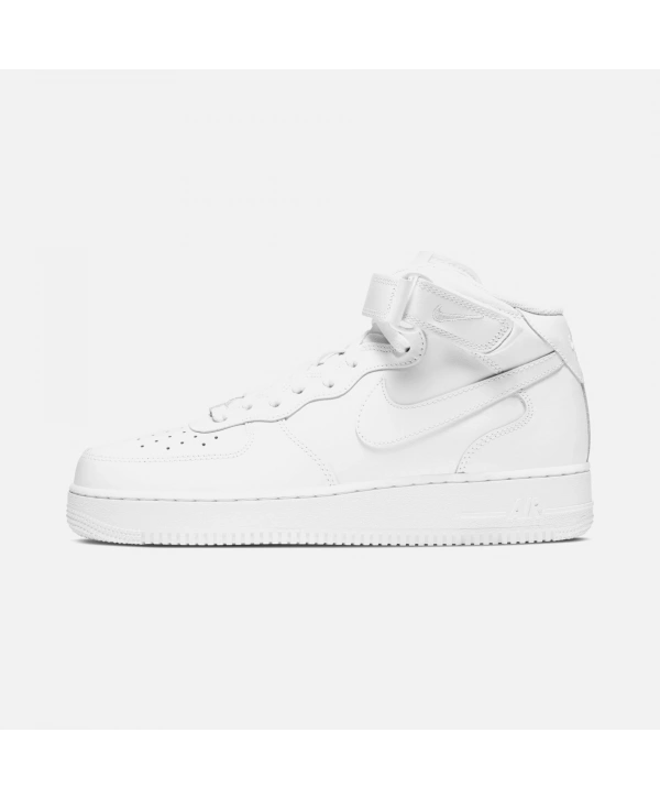 Nike Air Force 1 Mid 07 Unisex Spor Ayakkabı - Beyaz