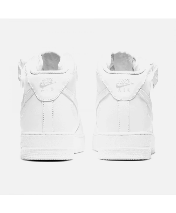 Nike Air Force 1 Mid 07 Unisex Spor Ayakkabı - Beyaz